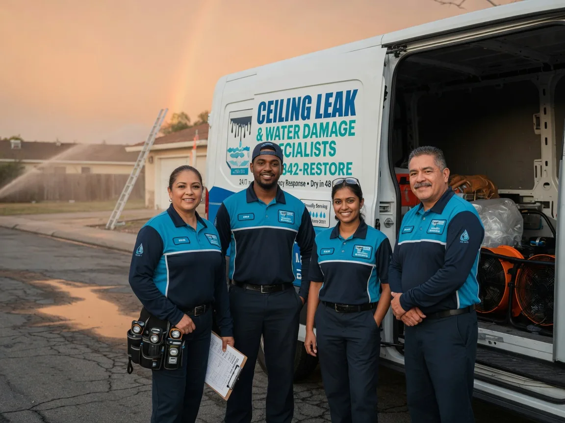 Ceiling Leak Cleanup company in Hereford, PA