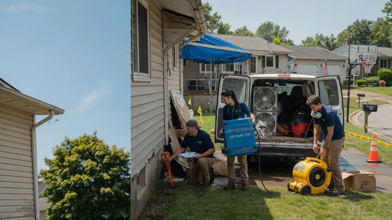 Ceiling Leak Cleanup in Hereford, PA near me